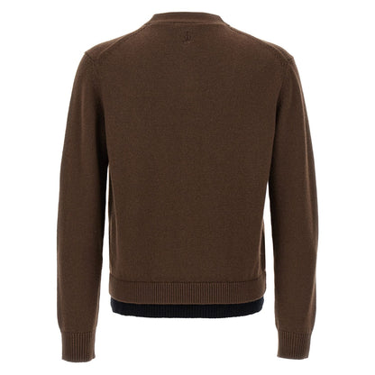 J.W.Anderson Brown Wool Cardigan