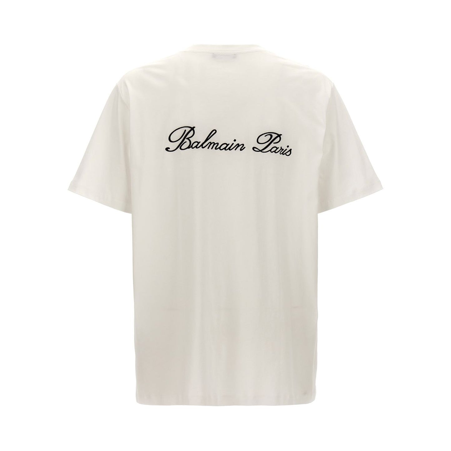 Balmain Bicolor Cotton T-Shirt