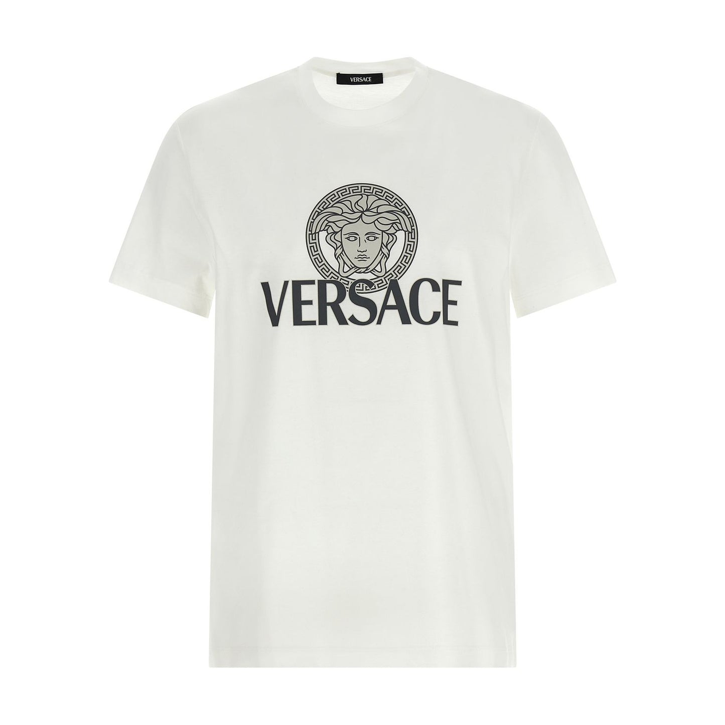 Versace Bicolor Cotton T-Shirt