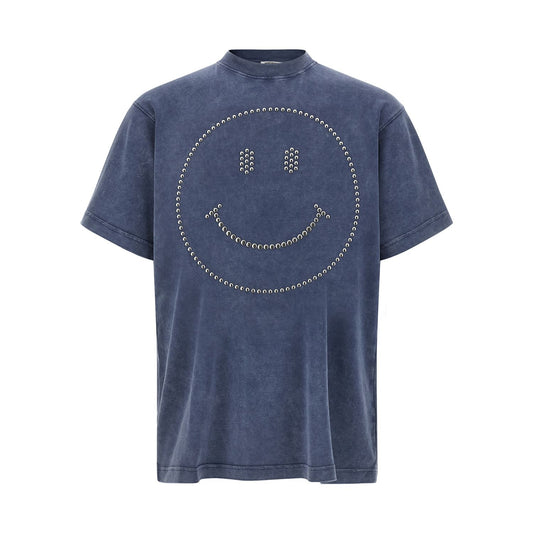 Moschino Blue Cotton T-Shirt