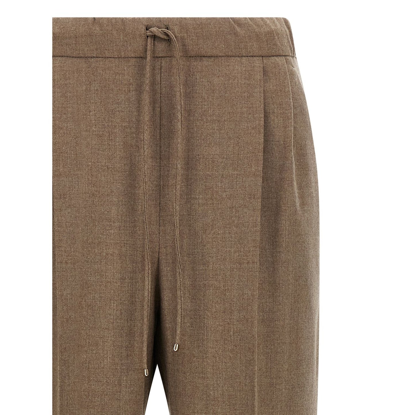Max Mara Gray Cashmere Casual Pants