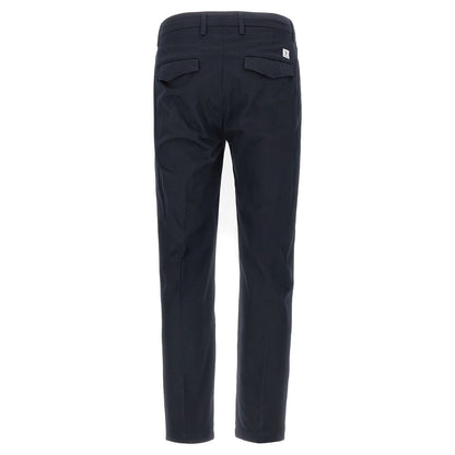 Department 5 Gray Cotton Cropped Pants