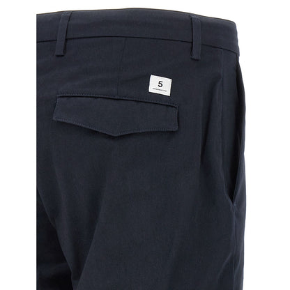 Department 5 Gray Cotton Cropped Pants