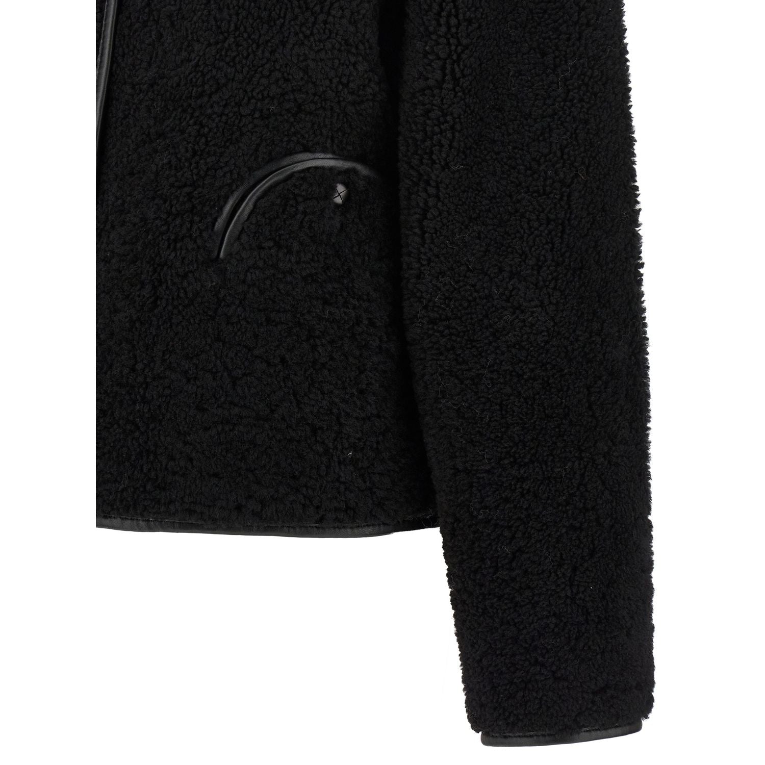 Blazé Milano Black Lamb Leather Shell Jacket