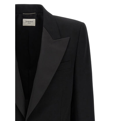 Saint Laurent Black Wool Blazer