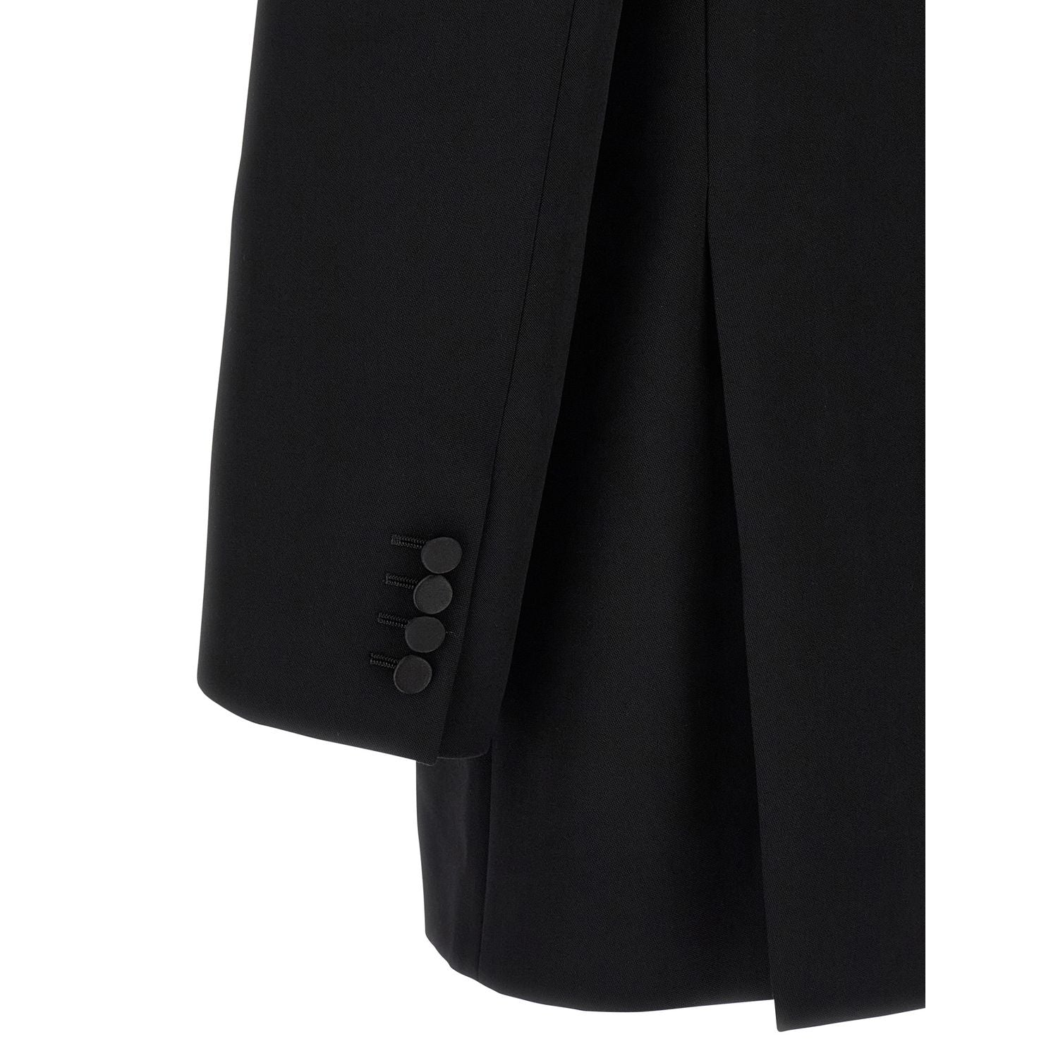 Saint Laurent Black Wool Blazer