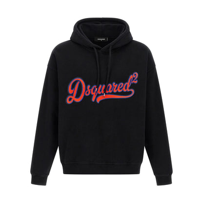 Dsquared² Black Cotton Sweatshirt