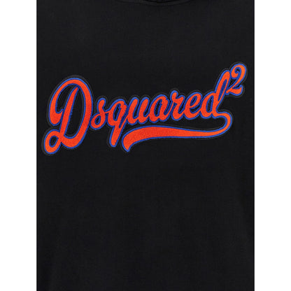 Dsquared² Black Cotton Sweatshirt