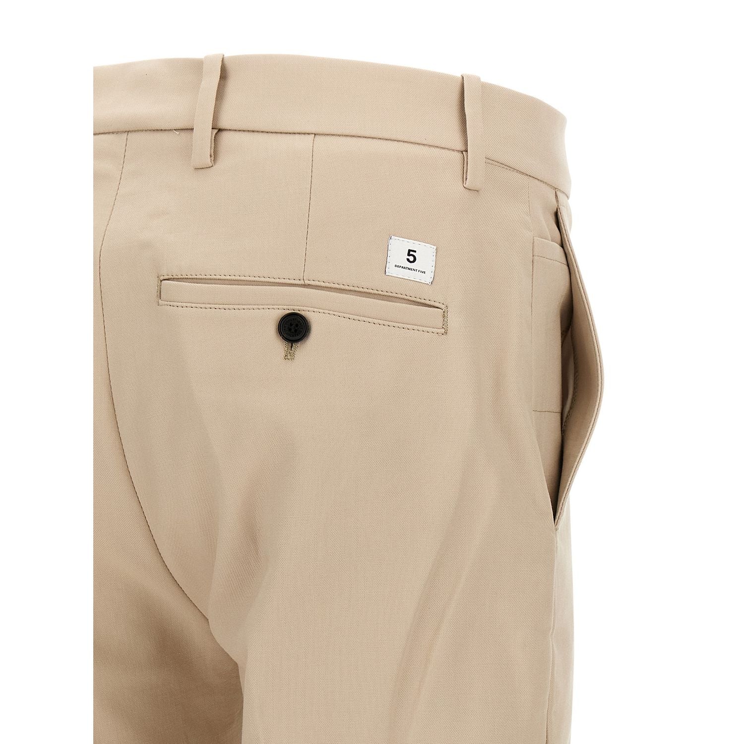 Department 5 Beige Cotton Chino Pants