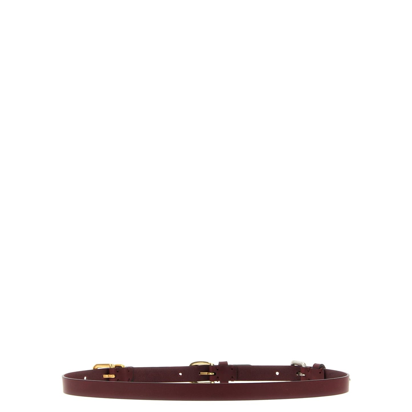 Etro Bordeaux Calfskin Belt