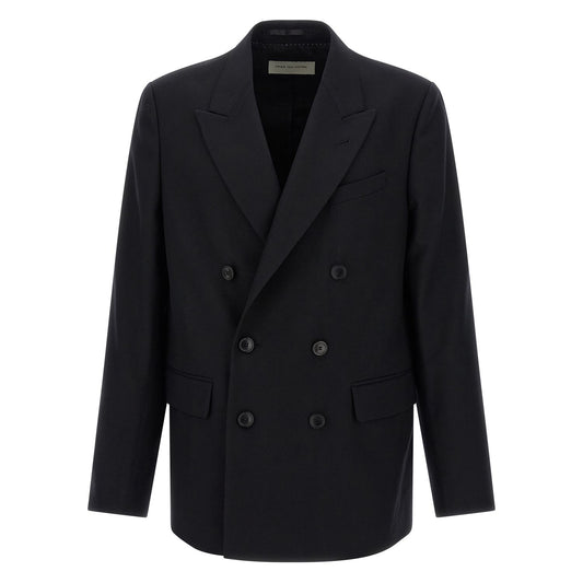 Dries Van Noten Black Wool Blazer