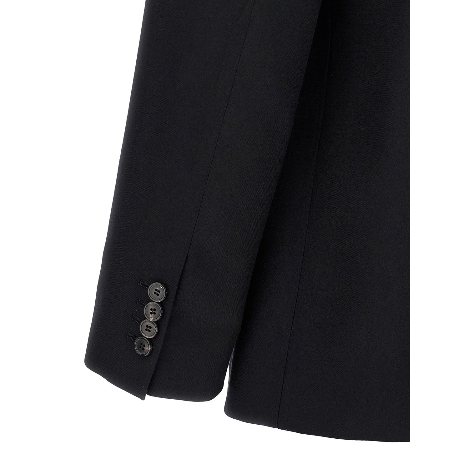 Dries Van Noten Black Wool Blazer