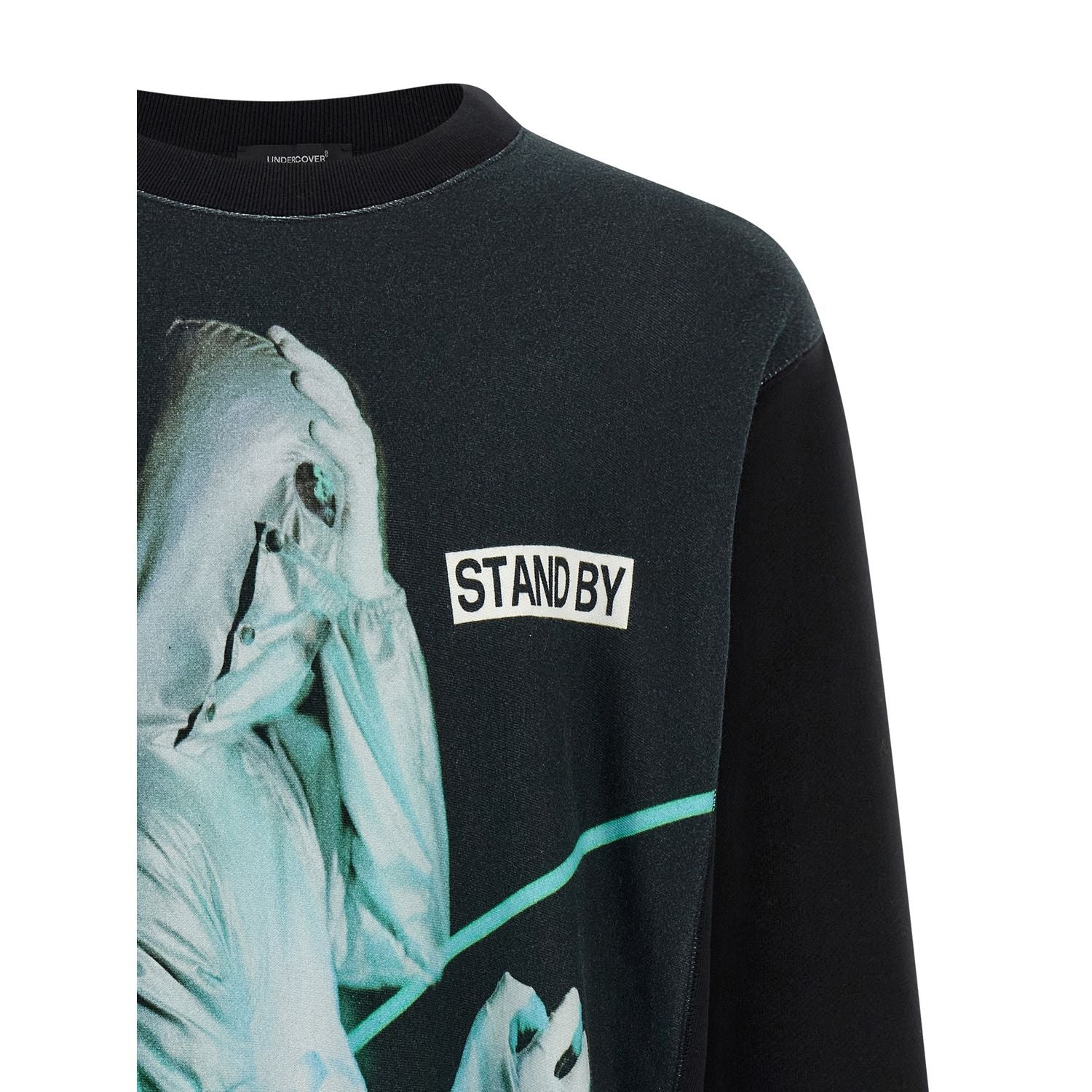 Undercover Black Cotton Sweatshirt