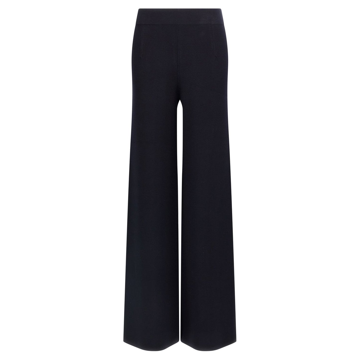 Max Mara Blue Viscose Casual Pants