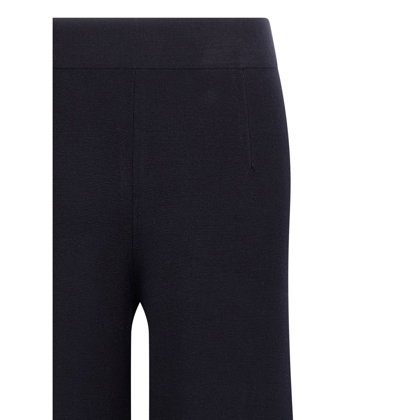 Max Mara Blue Viscose Casual Pants