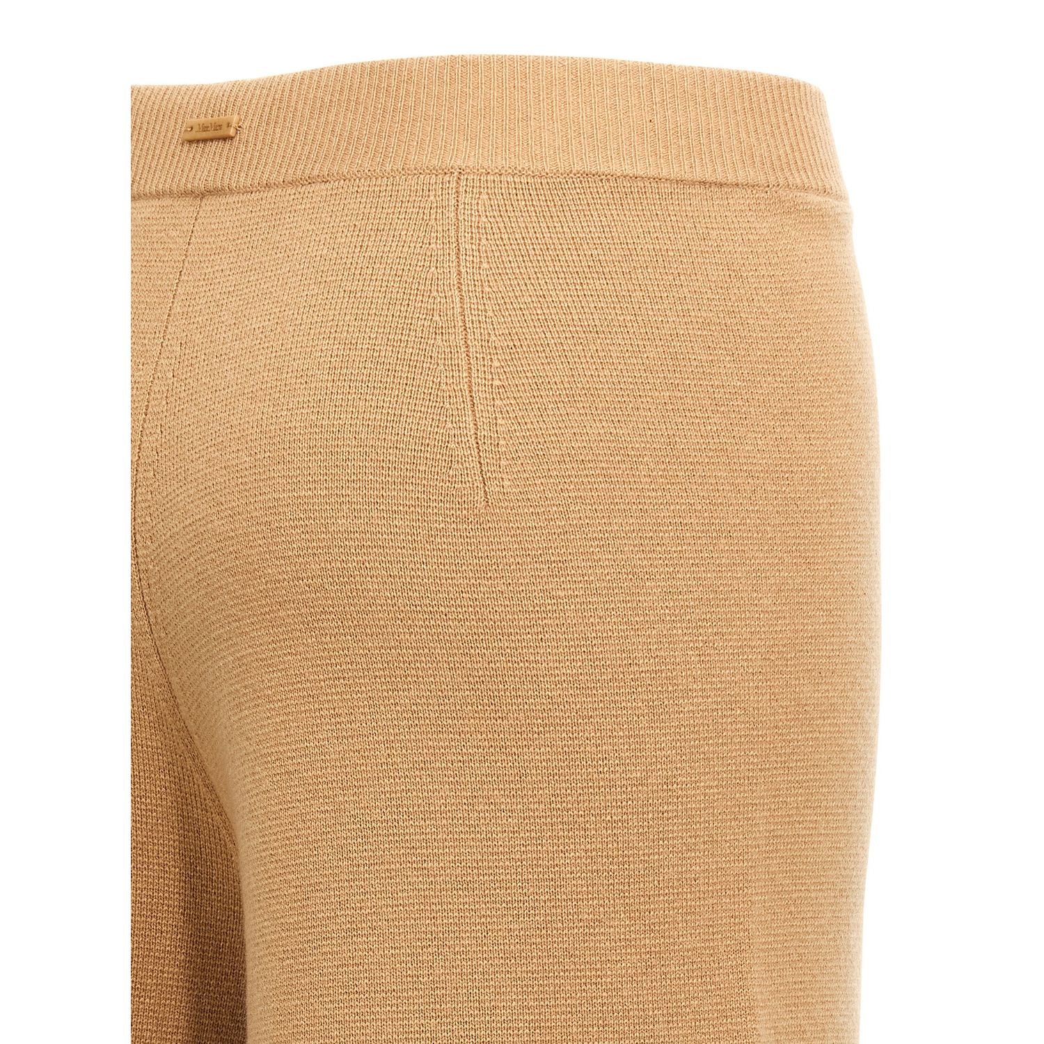 Max Mara Brown Wool Casual Pants