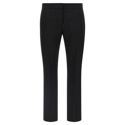 Alexander McQueen Black Wool Dress Pants