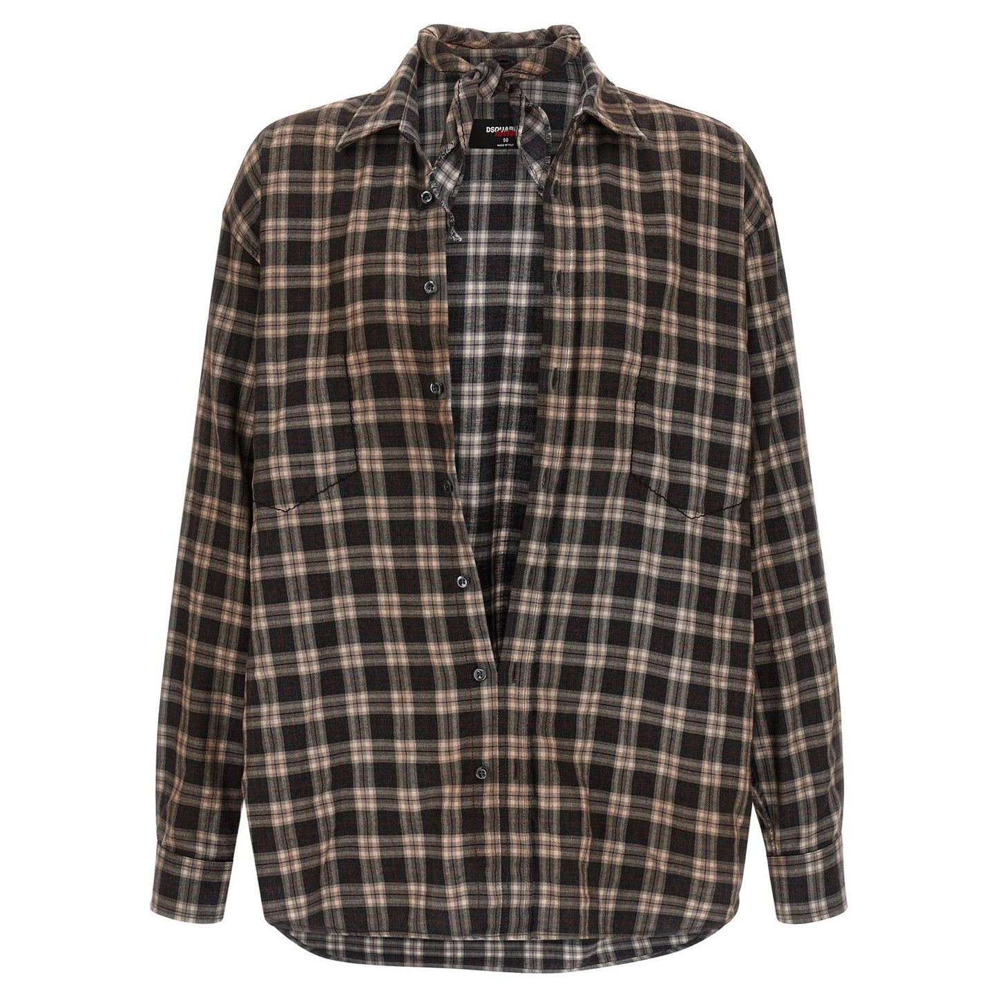 Dsquared² Multicolor Cotton Blouse