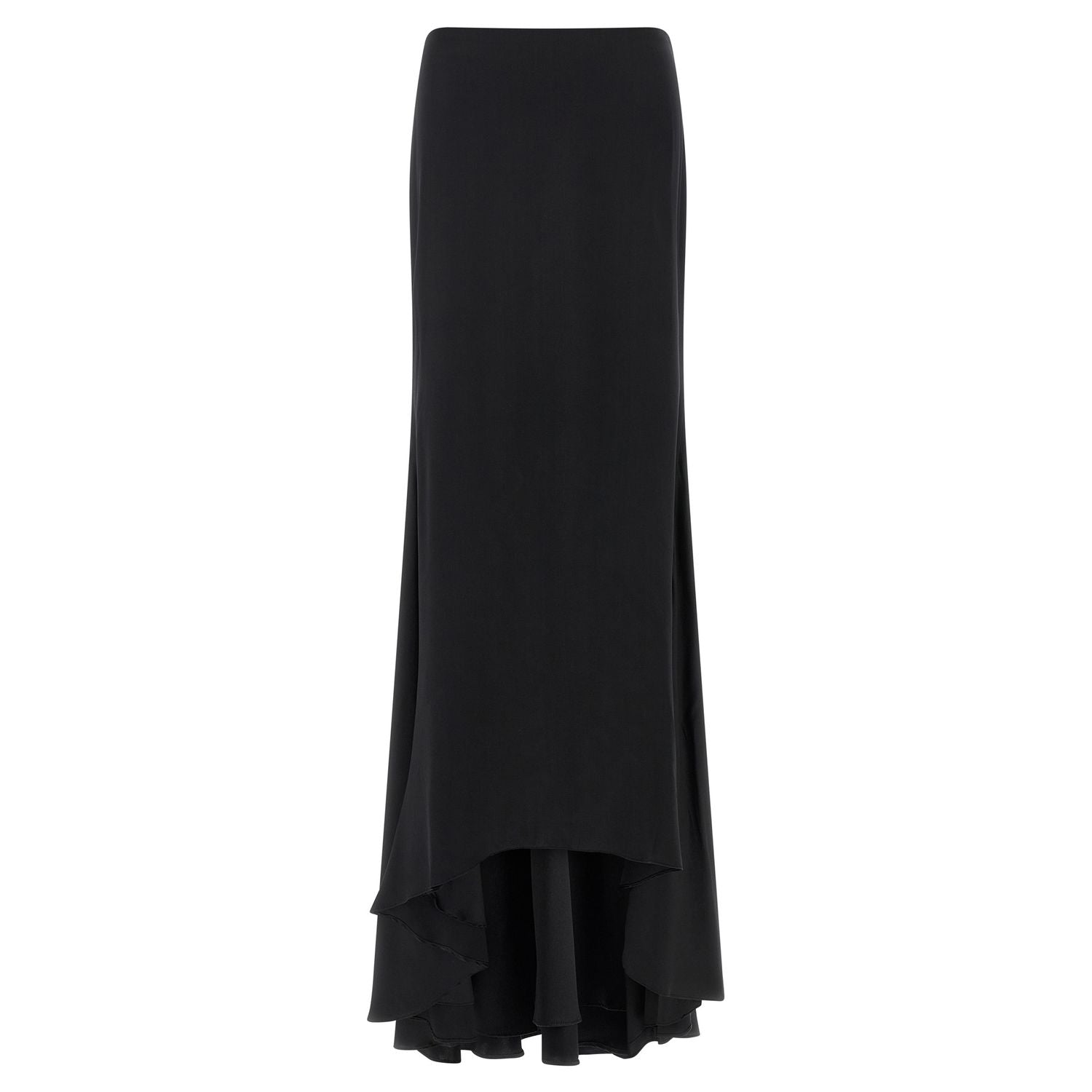 Armarium Black Silk Mini Skirt