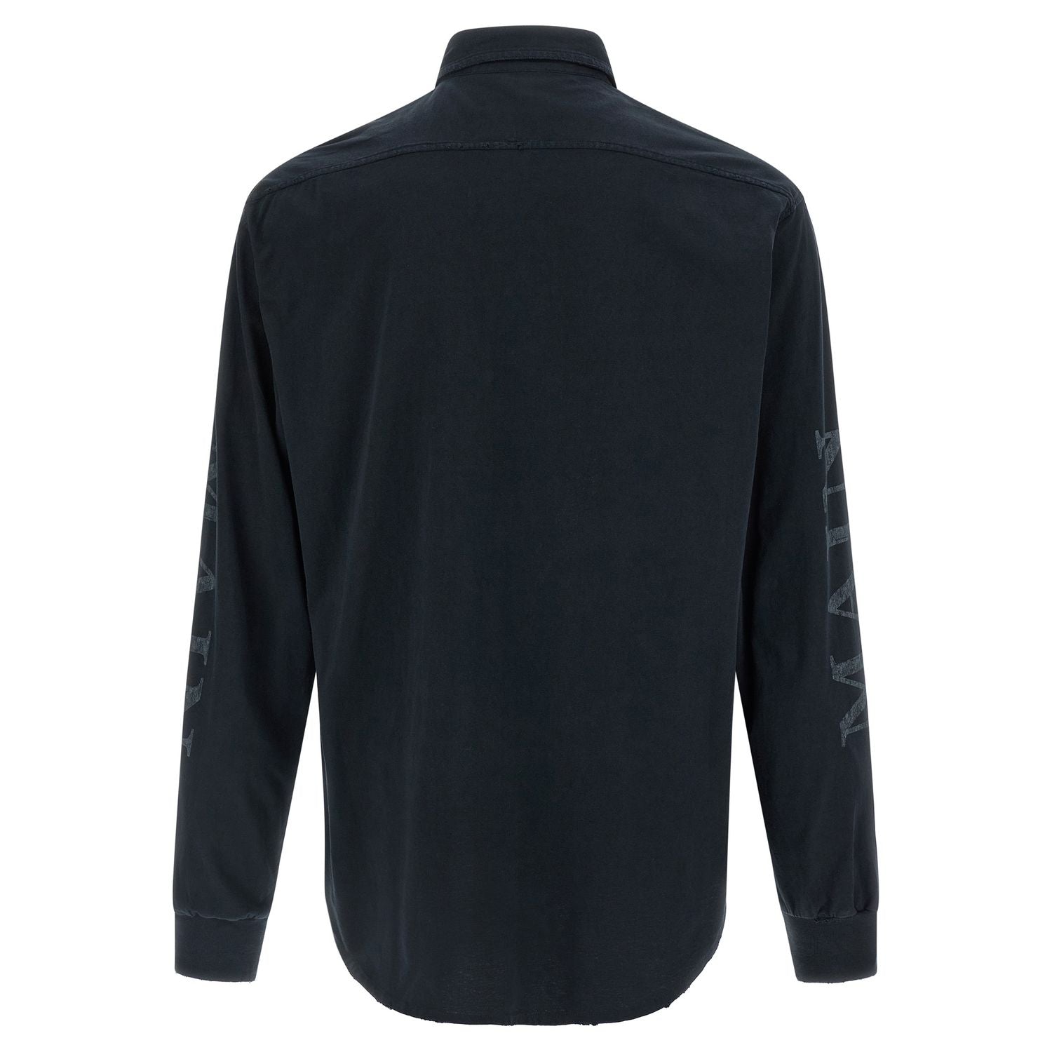 Balenciaga Black Cotton Blouse
