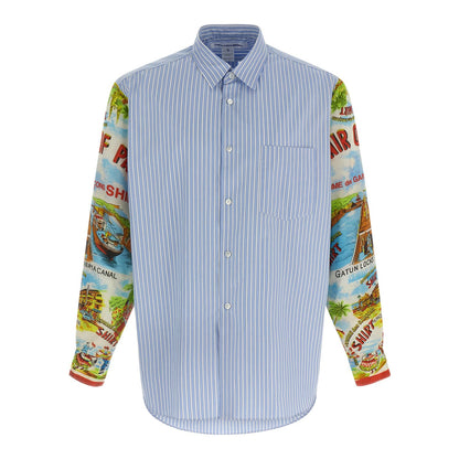 Comme Des Garçons Multicolor Cotton Blouse