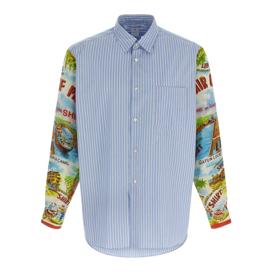 Comme Des Garçons Multicolor Cotton Blouse
