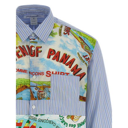 Comme Des Garçons Multicolor Cotton Blouse