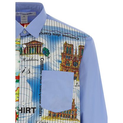 Comme Des Garçons Multicolor Cotton Blouse
