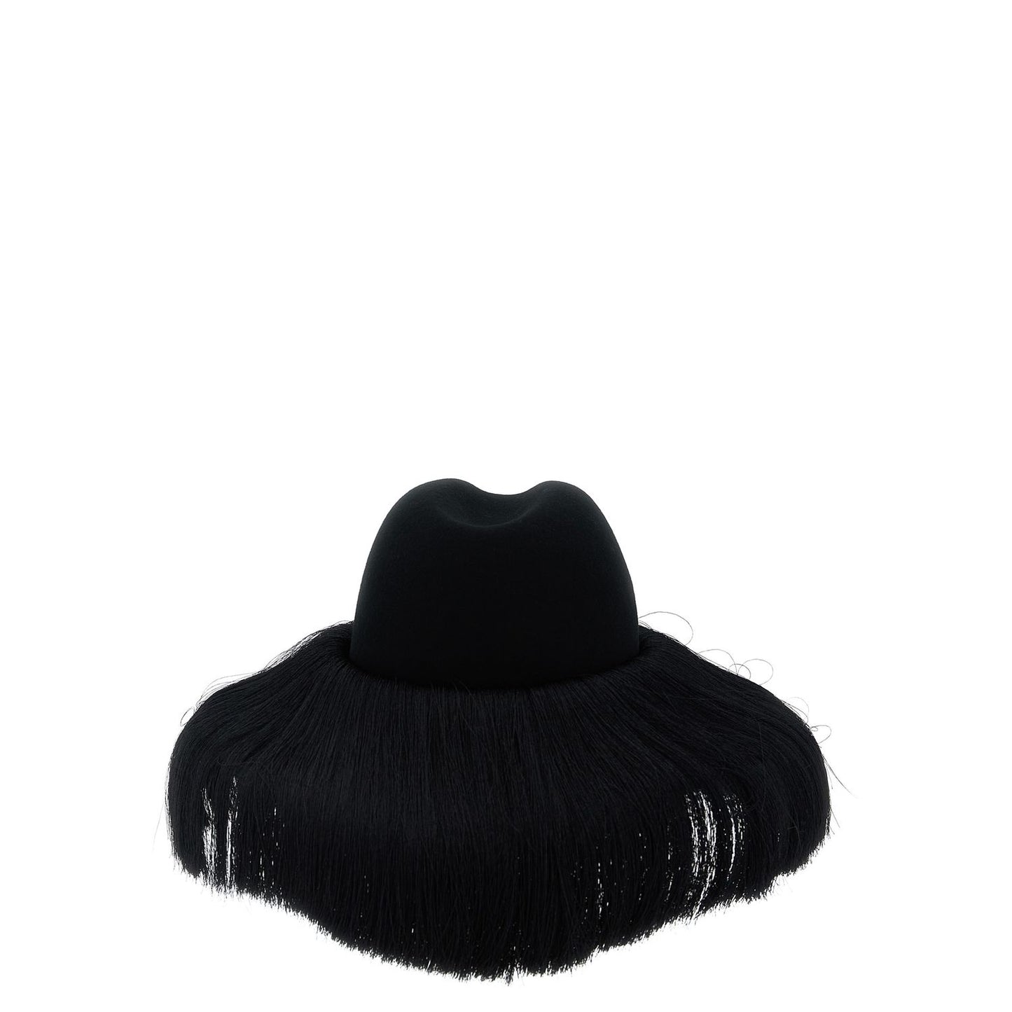 Comme Des Garçons Black Wool Fedora