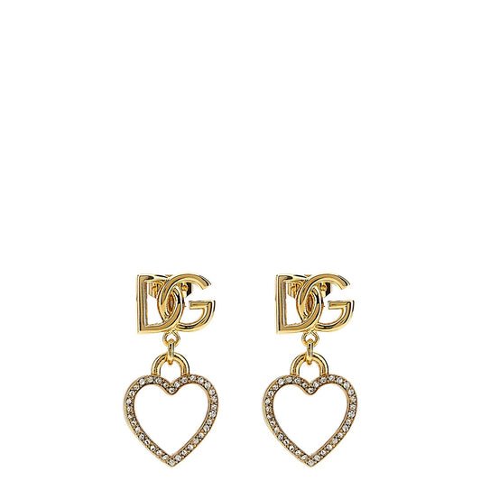 Dolce & Gabbana Gold Brass Earrings