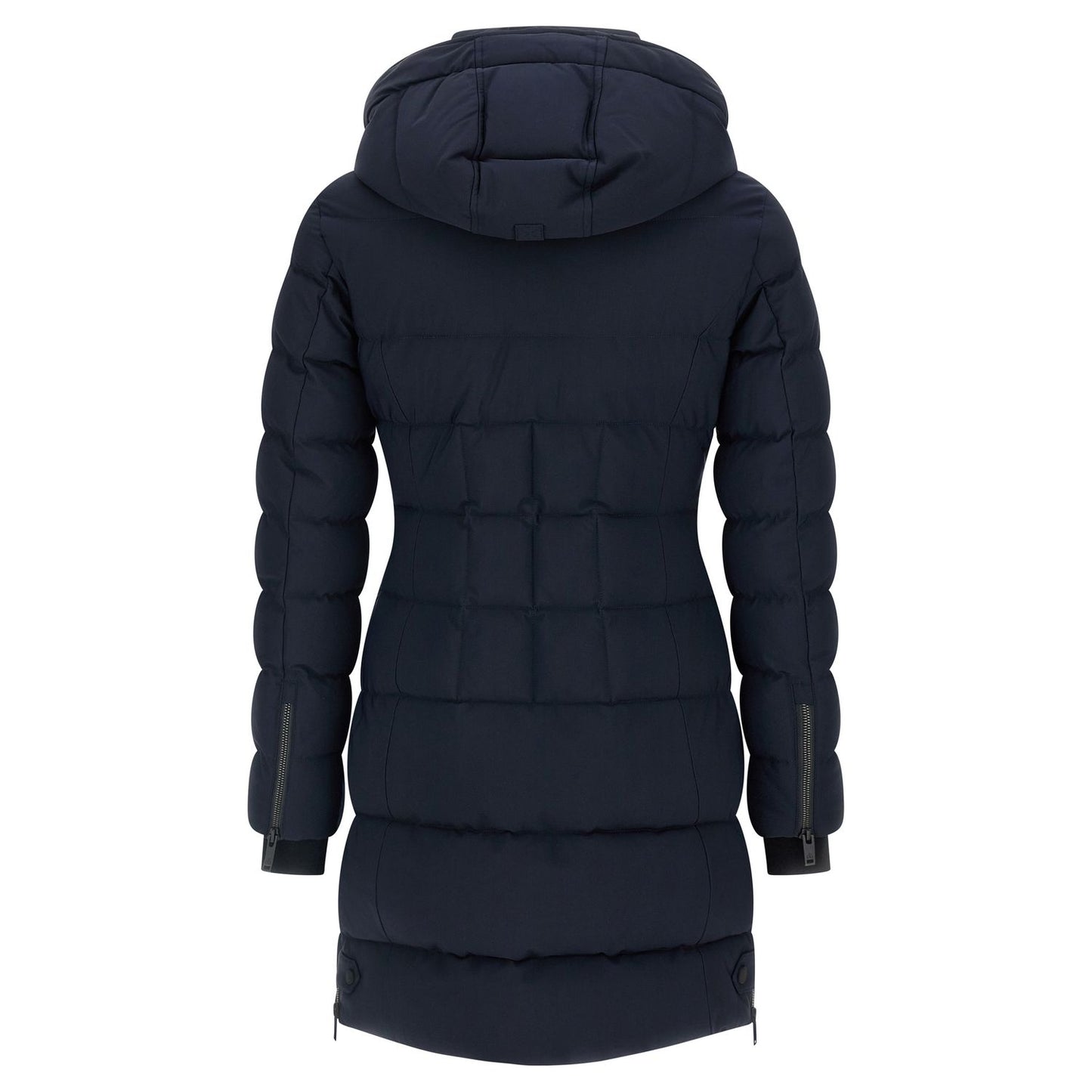 Moose Knuckles Blue Nylon Parka