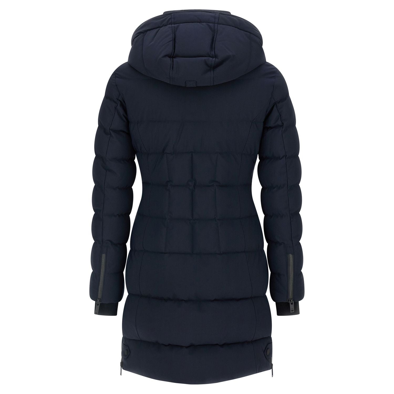 Moose Knuckles Blue Nylon Parka