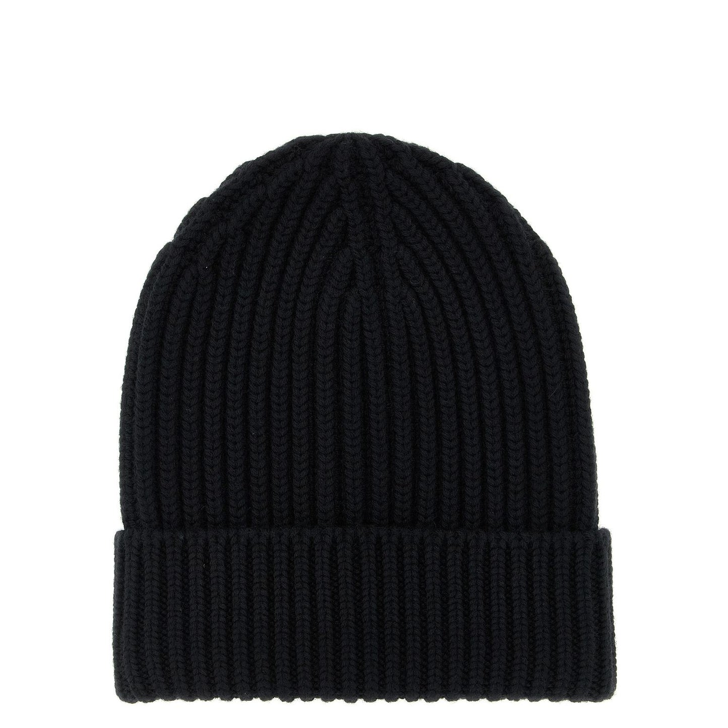 Dolce & Gabbana Black Wool Beanie