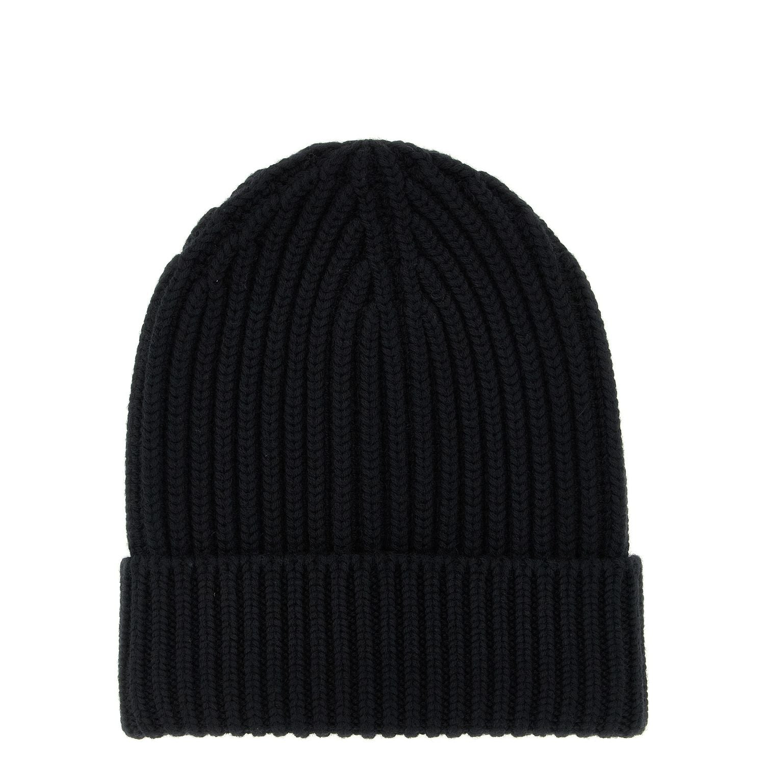 Dolce & Gabbana Black Wool Beanie