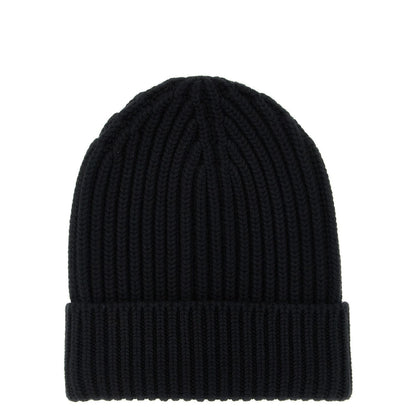 Dolce & Gabbana Black Wool Beanie