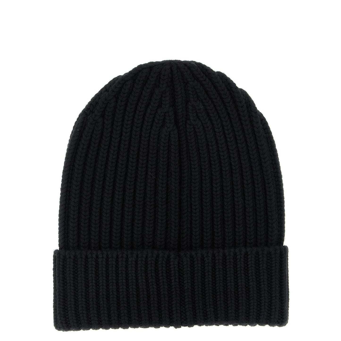 Dolce & Gabbana Black Wool Beanie