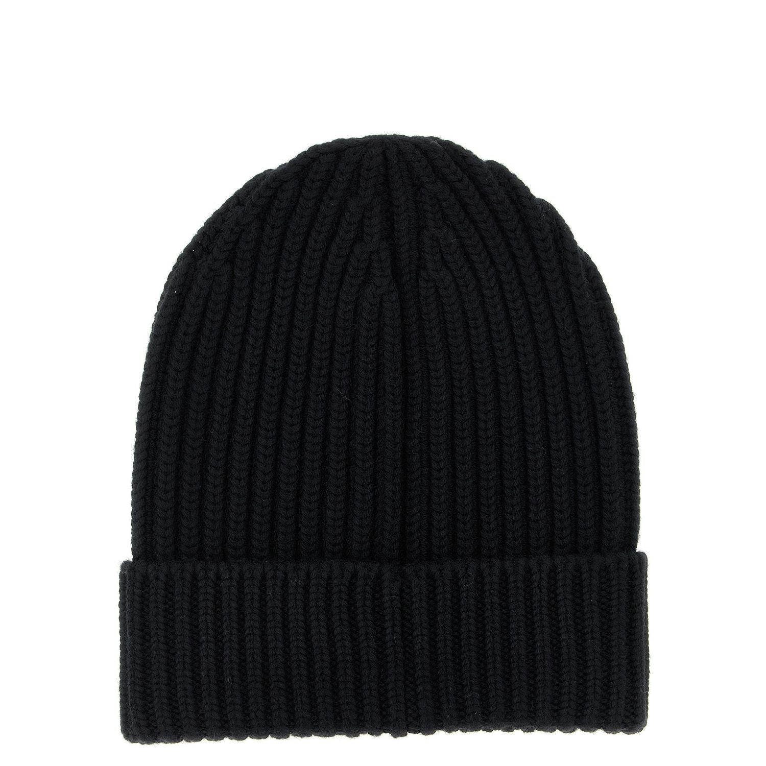 Dolce & Gabbana Black Wool Beanie