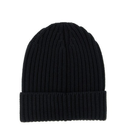 Dolce & Gabbana Black Wool Beanie