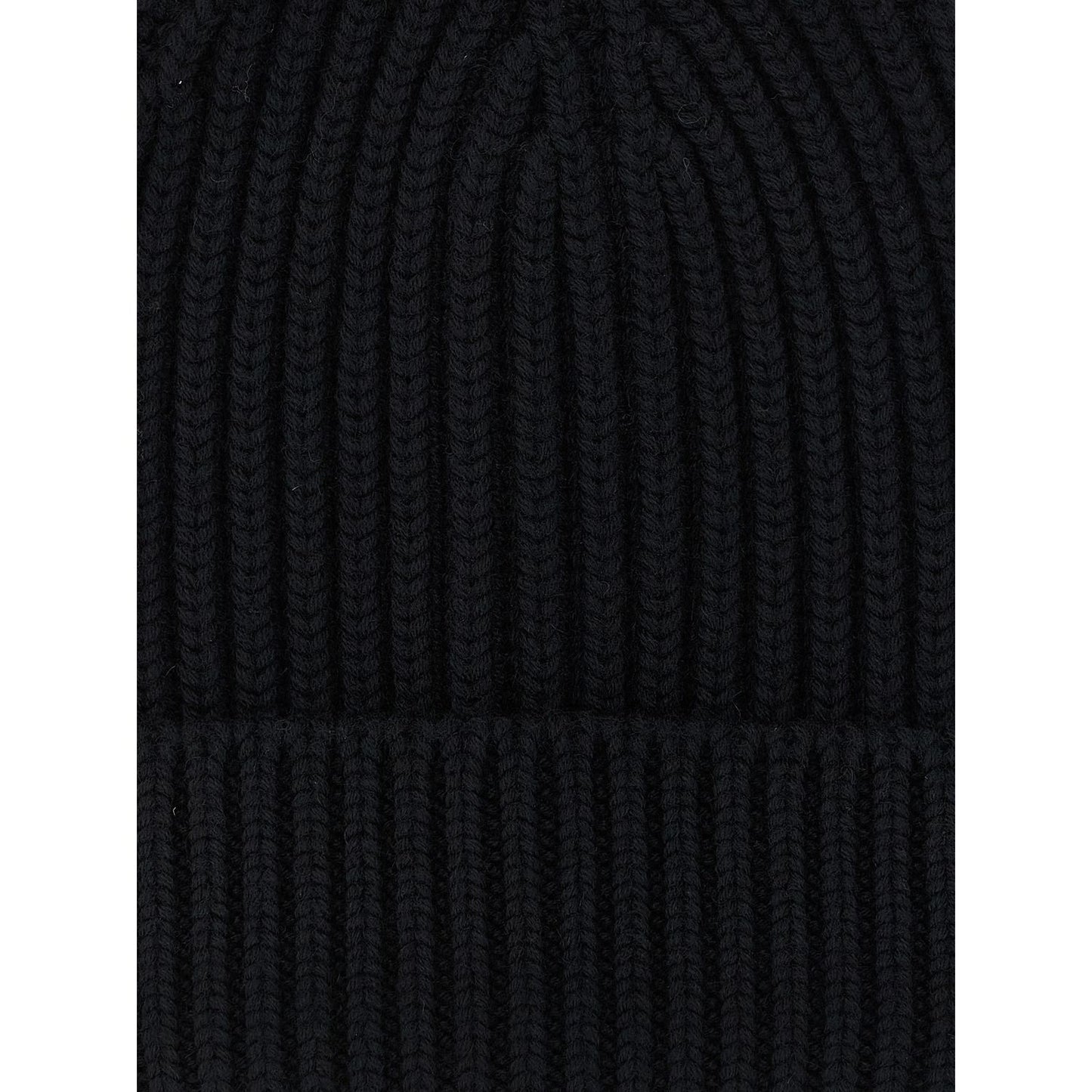 Dolce & Gabbana Black Wool Beanie
