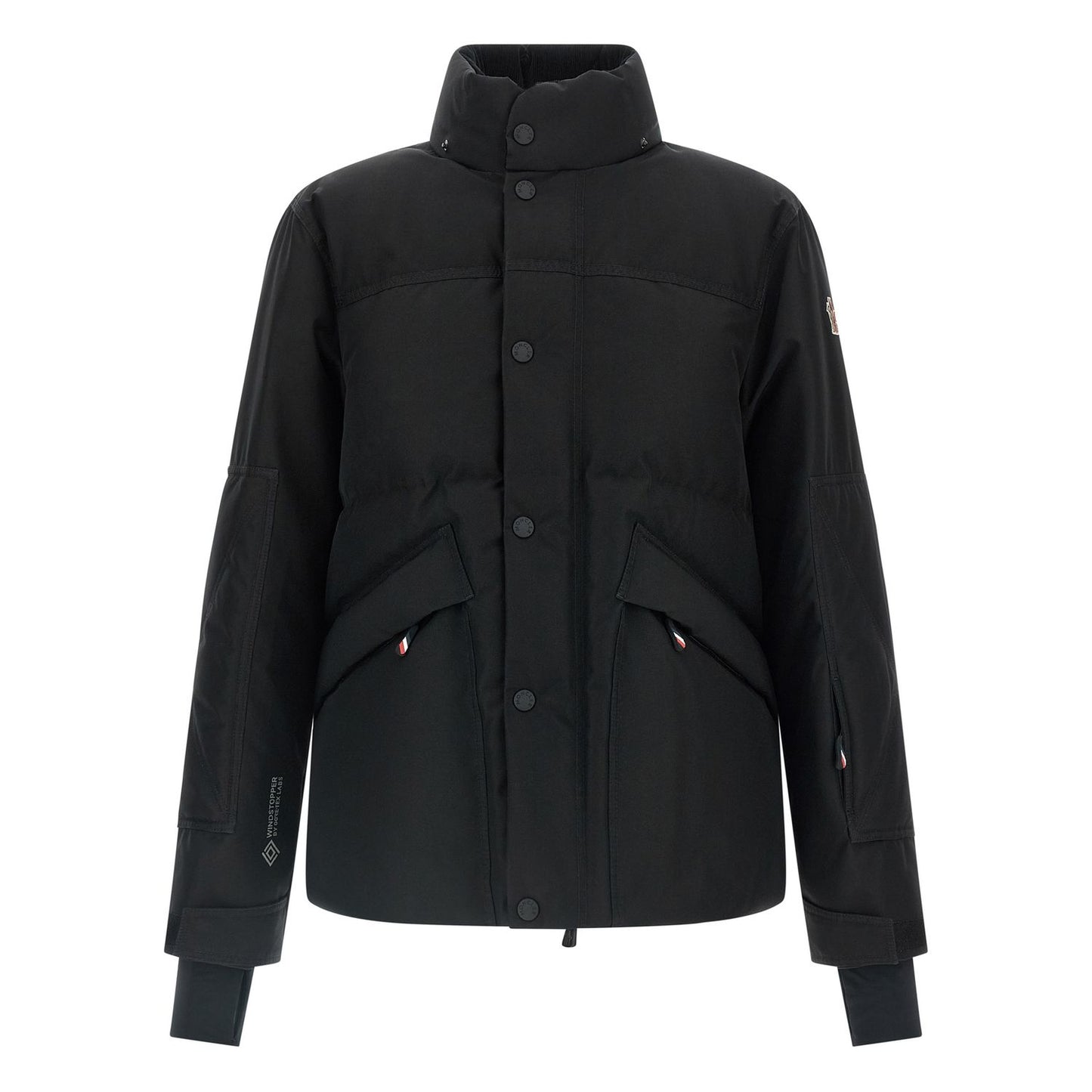 Moncler Grenoble Black Polyester Shell Jacket