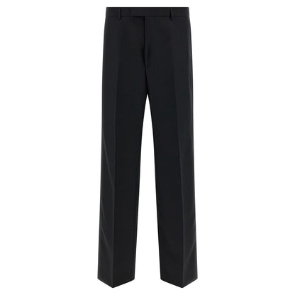 Gucci Black Polyester Dress Pants