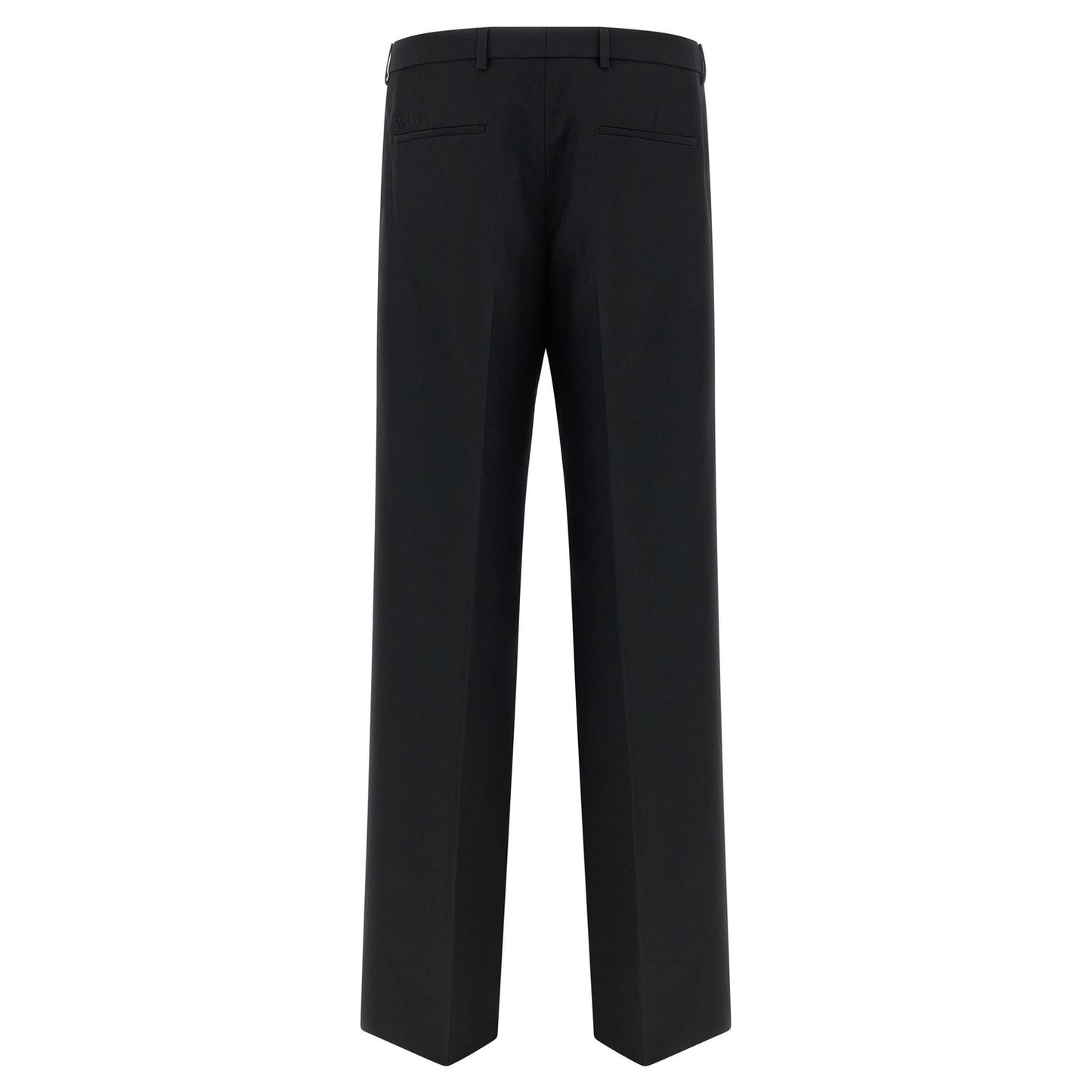 Gucci Black Polyester Dress Pants
