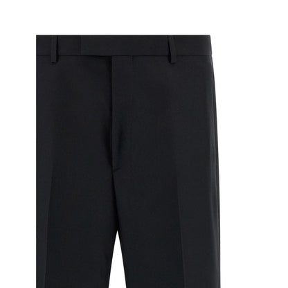 Gucci Black Polyester Dress Pants