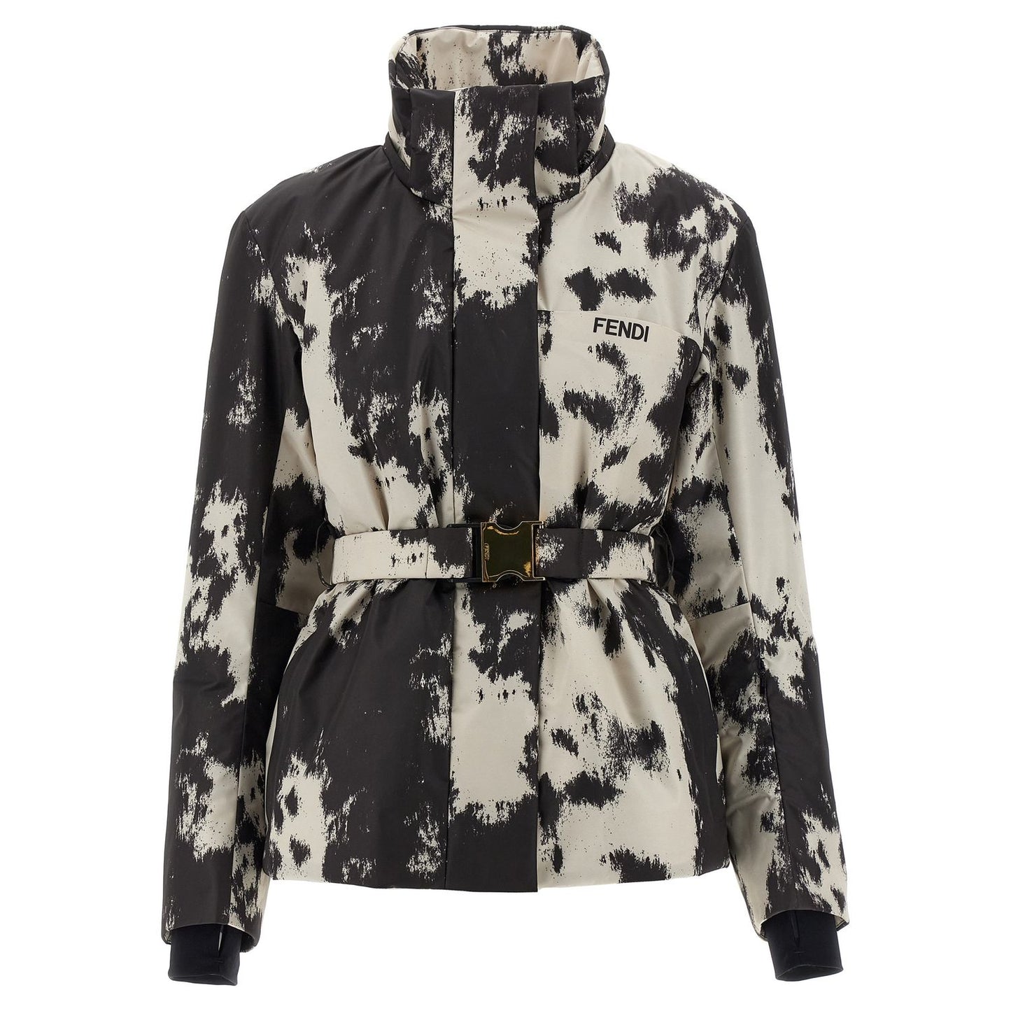 Fendi Multicolor Polyester Shell Jacket