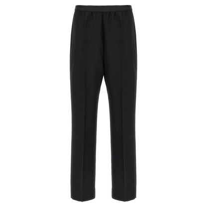 Maison Margiela Black Virgin Wool Casual Pants