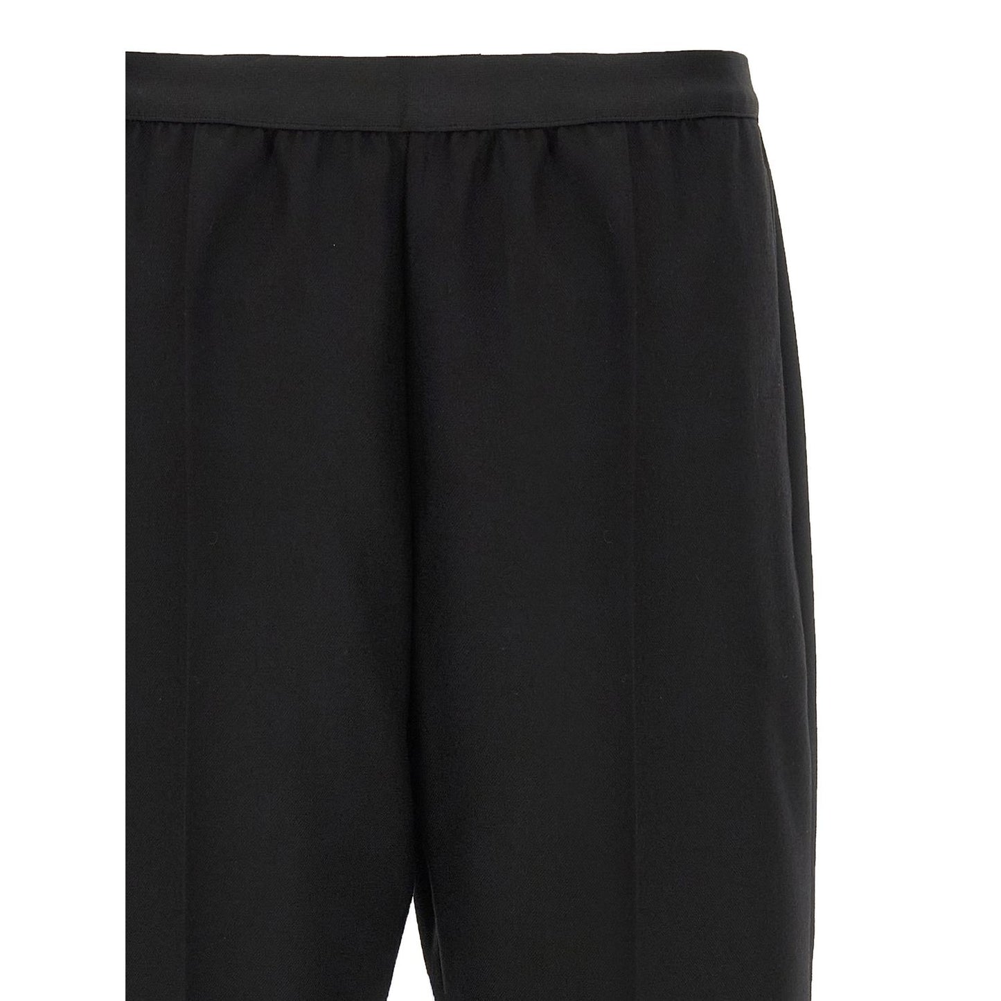 Maison Margiela Black Virgin Wool Casual Pants