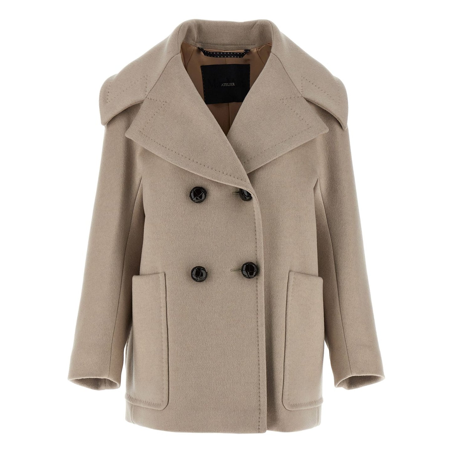 Max Mara Beige Cashmere Coat
