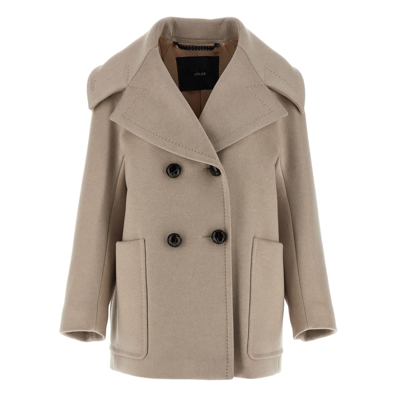 Max Mara Beige Cashmere Coat