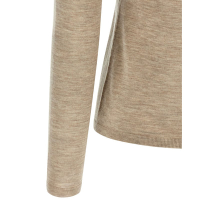 Max Mara Beige Cashmere Cardigan