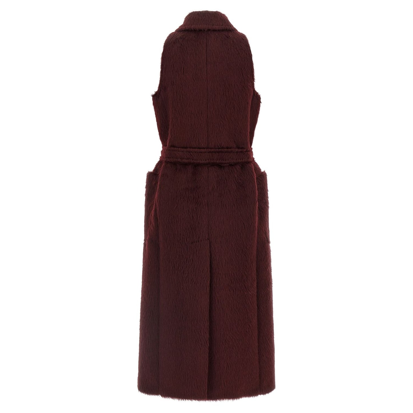 Max Mara Bordeaux Wool Coat